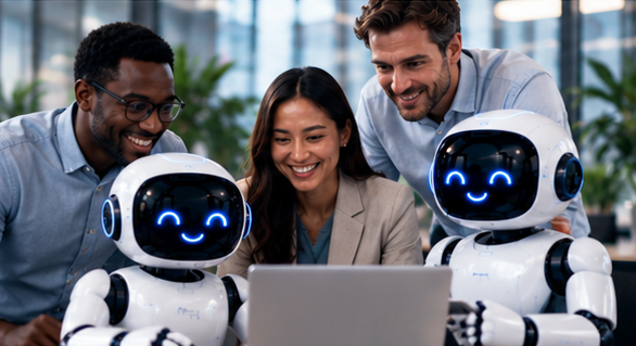 People and digital workers collaborating